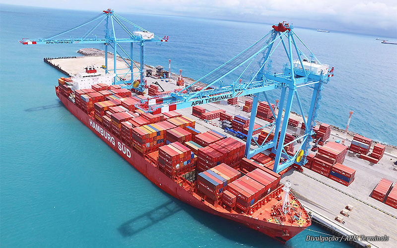 APM Terminals Pec m movimenta 46.705 mil TEUs em outubro Bem